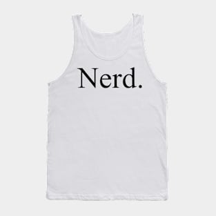 Nerd Tank Top